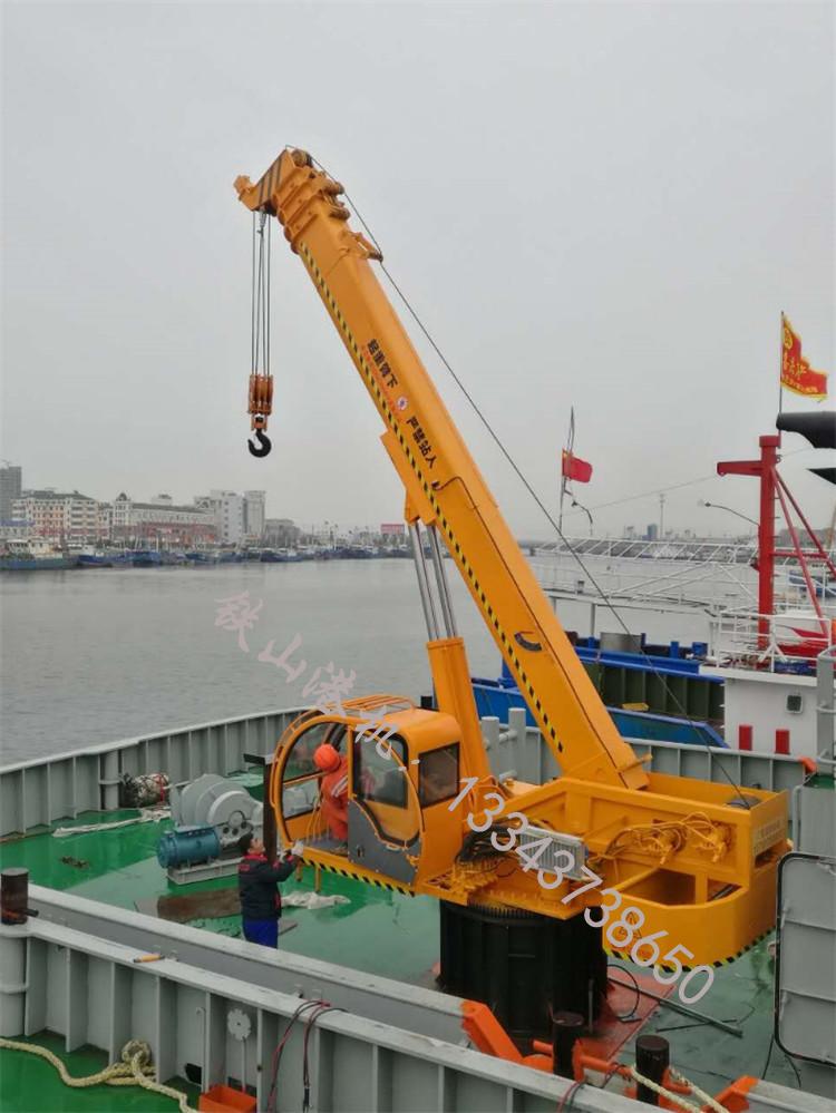 山東臨沂甲板起重機廠家起重機耐沖擊，制動性能好